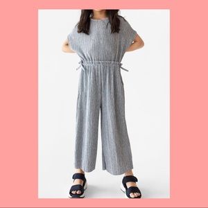 grey  jumpsuit!